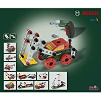Los mejores  - Theo Klein 8497 Set de construcción Multi-Tech con Ixolino Bosch- 107 piezas- Ixolino a pilas con luz y sonido- Medidas…
